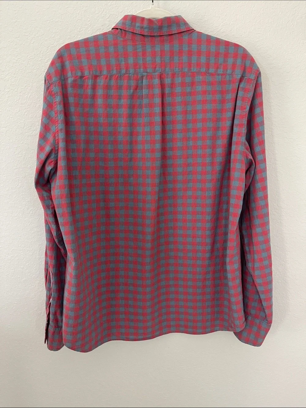 J.Crew Secret Wash Stretch Slim Untucked Buffalo Check Shirt L